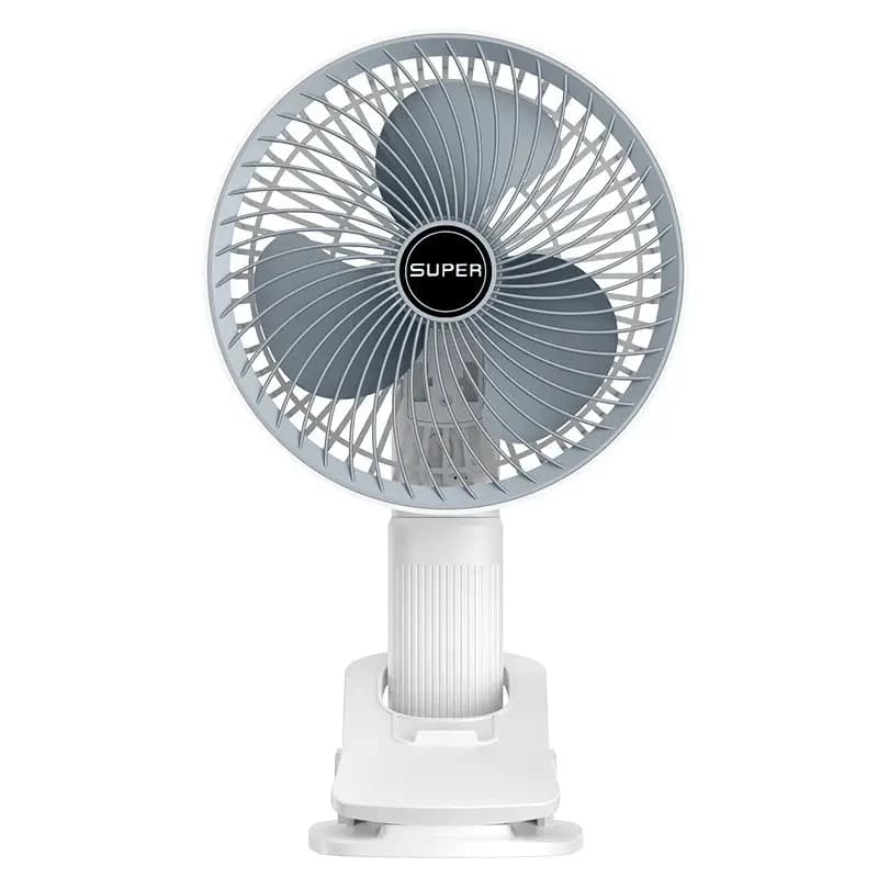 پنکه شارژی مدل Circulation Clamp Fan ظرفیت 1200 میلی آمپر ساعت - تصویر 1