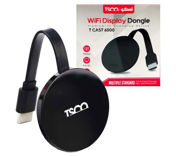 دانگل HDMI بی سیم تسکو T-Cast 6000 - یزد موبایل