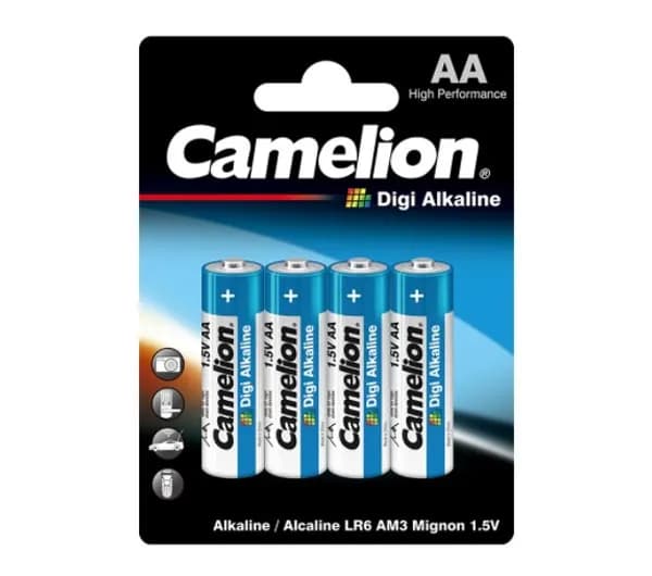 باتری قلمی کملیون مدل Digi Alkaline بسته 4 عددی - تصویر 1