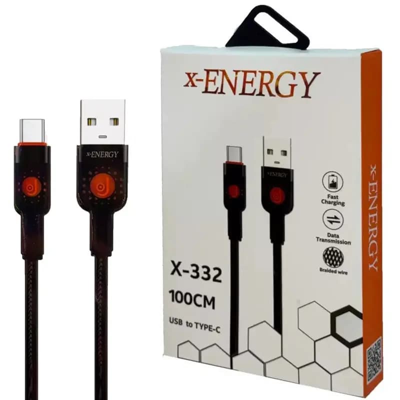 کابل تبدیل USB به Type-C ایکس انرژی مدل X-332 طول 1 متر - تصویر 1