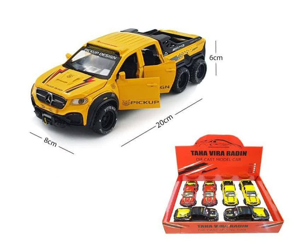 ماشین فلزی بزرگ وانت بنز پیکاپ طاها - تصویر 1