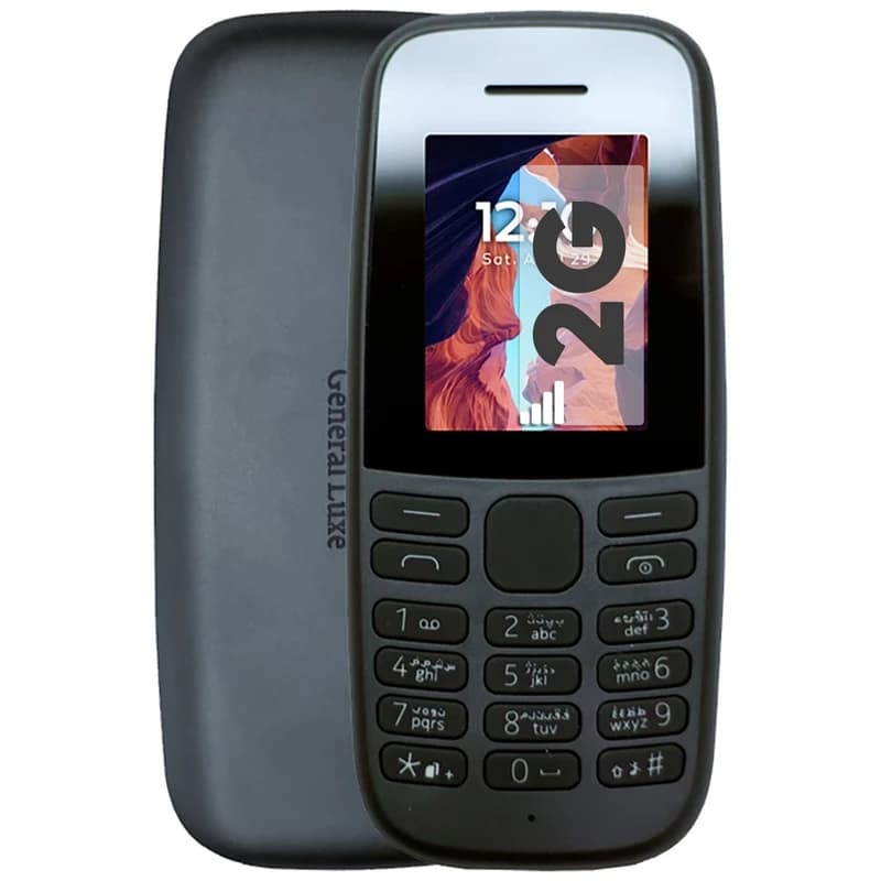 گوشی جنرال لوکس 105 رجیسترشده دو سیم‌کارت - تصویر 1