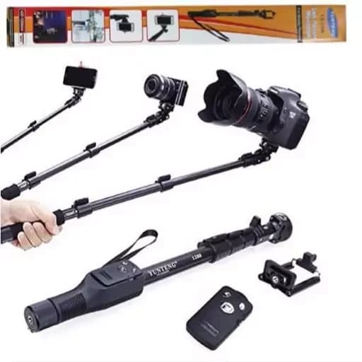 پایه مونوپاد یانتنگ مدل YT-1288 به همراه ریموت با قابلیت Zoom - تصویر 1