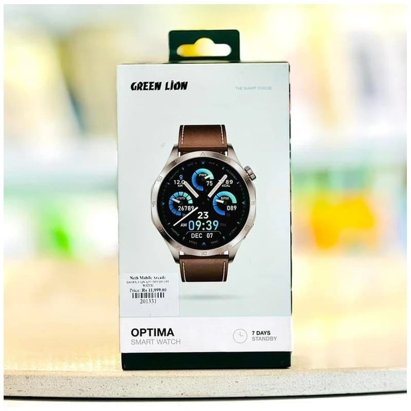 ساعت هوشمند گرین لاین مدل OPTIMA با بند سیلیکونی و ضد آب IP68 - تصویر 1